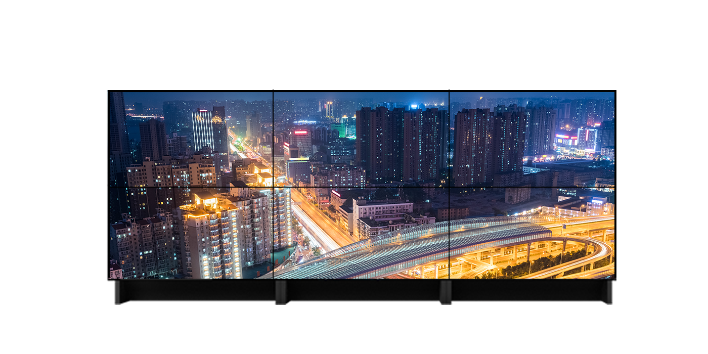 Mur d'image tactile Ultra HD 3x2 55" produit