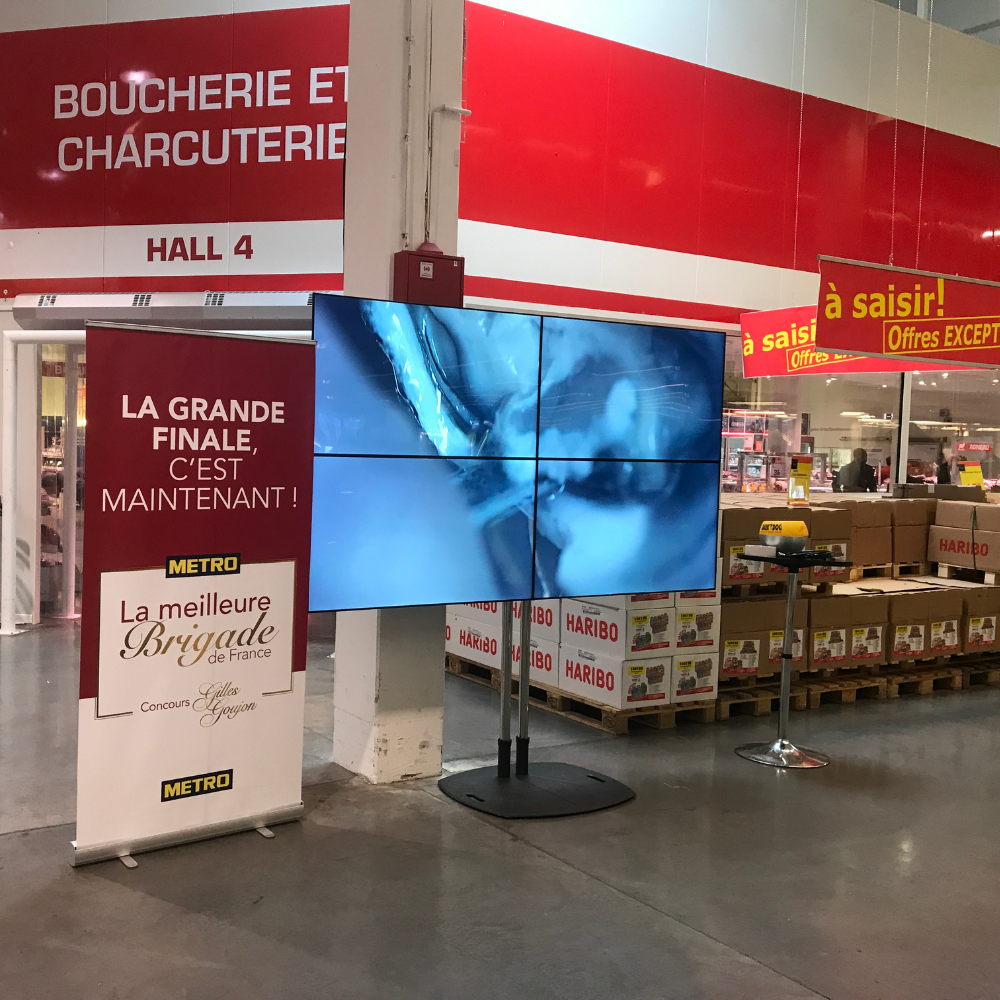 Mur d'image dynamique 2x2 - 2