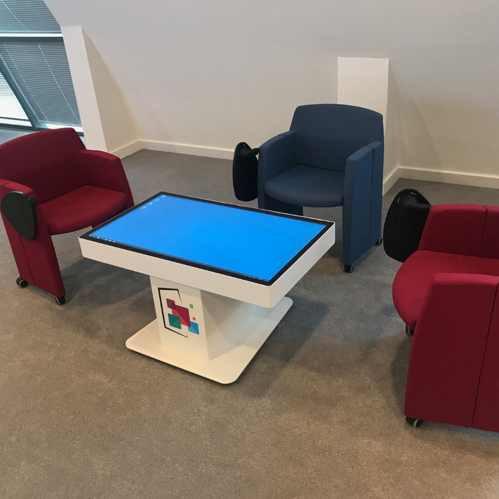 Table basse tactile - Espace entreprise