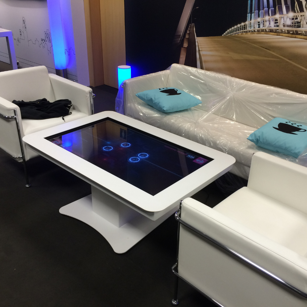 Table basse tactile - Salon 2