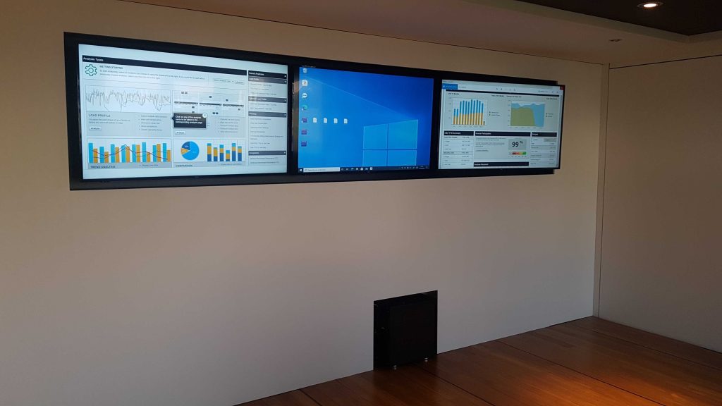 Mosaïque de moniteur tactile