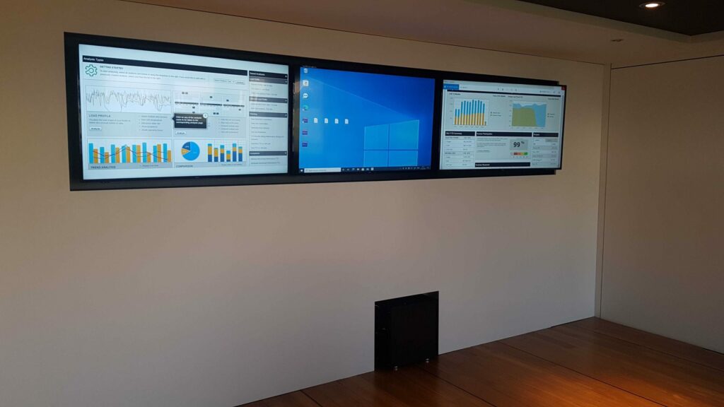 Mosaïque de moniteur tactile