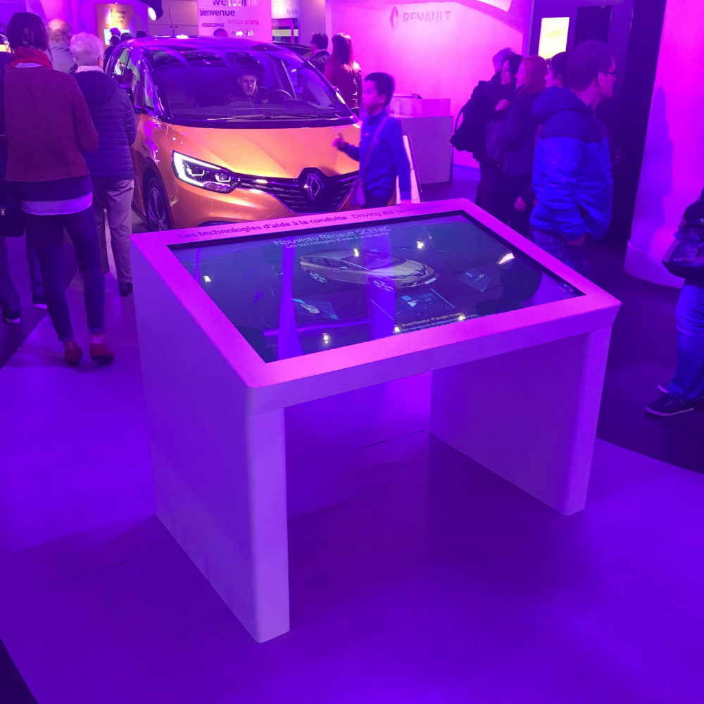 Table tactile NOMAD Ultra HD - Salon automobile