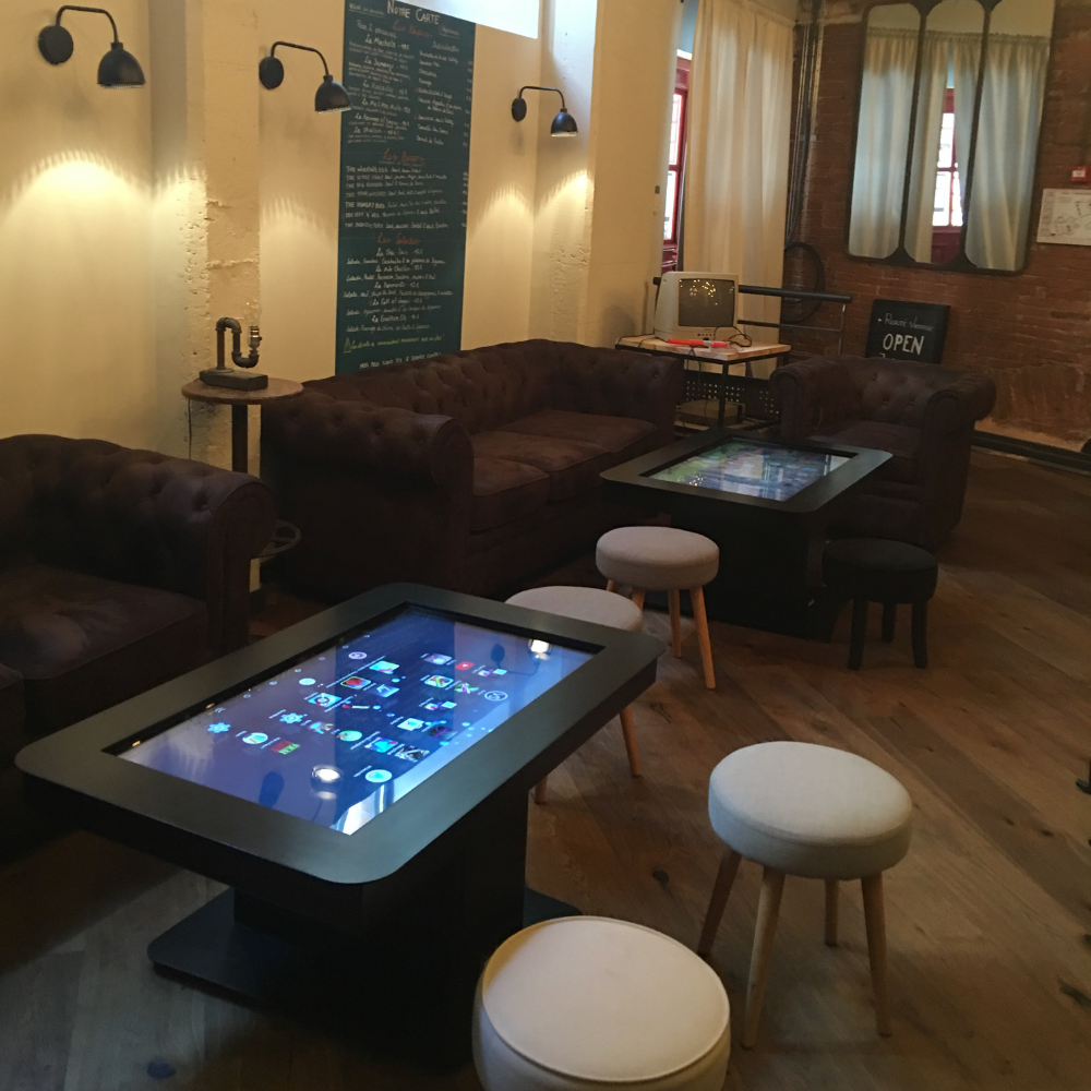 Table basse tactile - Réception