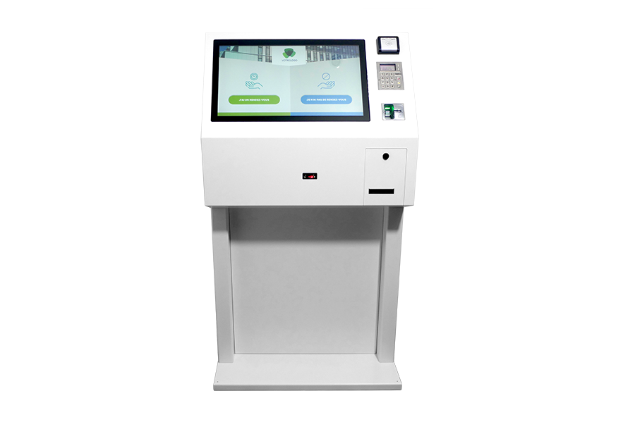 Borne tactile médical et de paiement