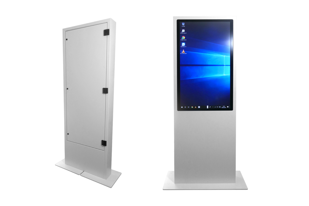 Totem tactile ICOM blanc 4K