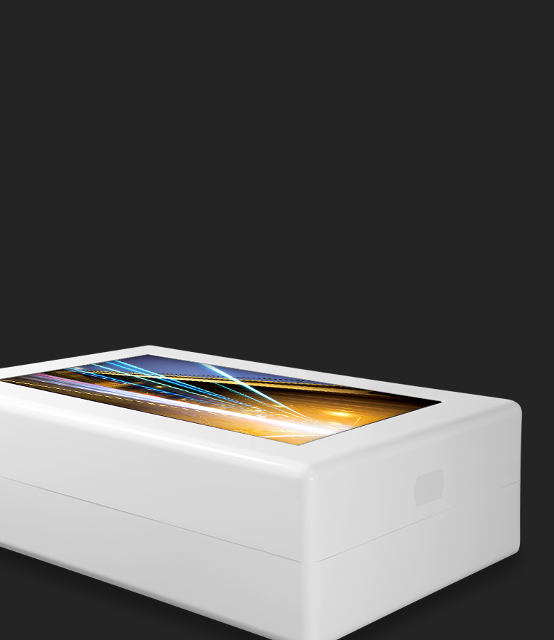 Table basse tactile iBOX Blanche multitouch