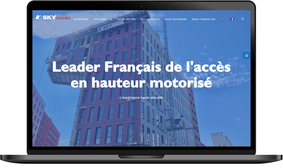 refonte du site internet de l'entreprise SkyAccess