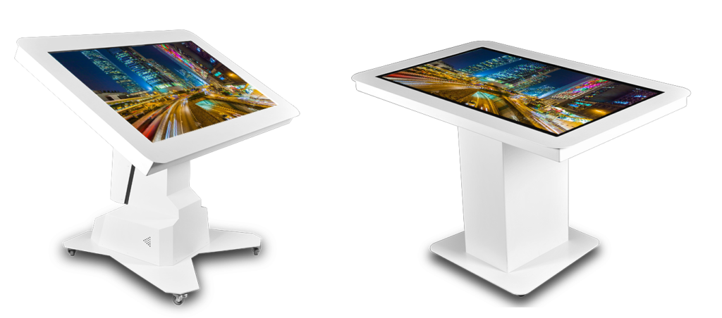 Tables tactiles robotisée et à plat