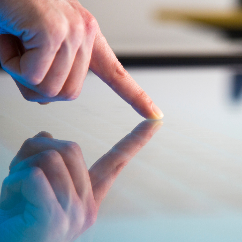 Écran tactile multitouch