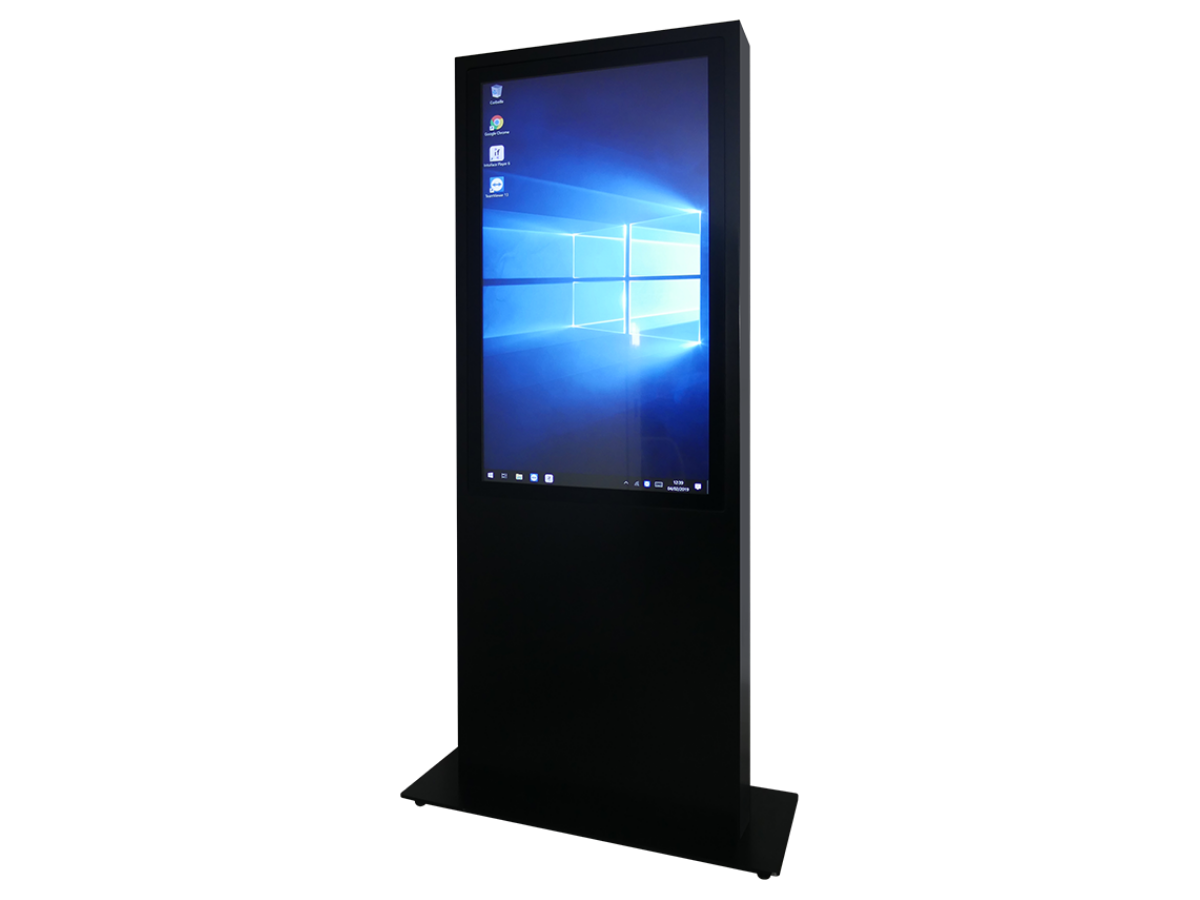 Totem tactile ICOM noir 4K